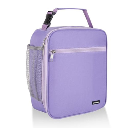 Lovoeo Lunch box Lunch bag for men women Insulated Lunchbox Lunch bags for Work Picnic Travel (Purple) - color: Purple
