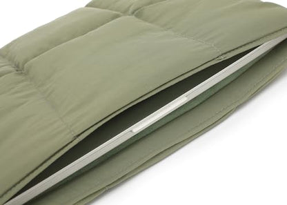KAYOND Puffy Laptop Sleeve 15inch 16 inch, Pillow Shape Laptop Sleeve, Compatible MacBook Air 15 in M4 2025 & MacBook Pro 16 in M4 2024,Green - color: Green, size: For 15"-16" MBA/MAP M4 M3 M2 M1