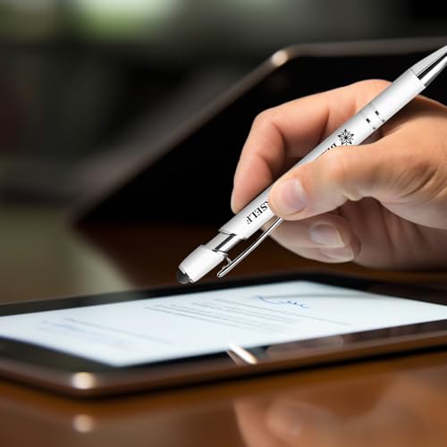 15 Pack Motivational Pen Set - Inspirational Quotes Retractable Ballpoint Pens for Office School Supplies, Encouragement Gifts for Women Men, White - color: White, style: Positive
