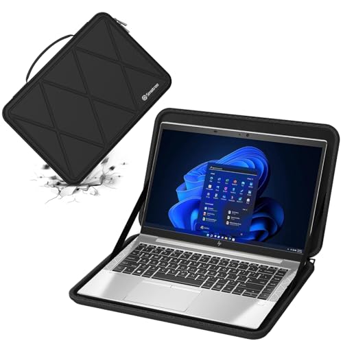 Smatree Hard EVA Protective Sleeve Case Compatible for 14 inch HP Laptop 14/14t/14z, EliteBook 840 G8, Elite mt645 G7 Mobile Thin Client, Anti-Shock and Waterproof Notebook Bag (X8243) - color: X Series-Black, size: For 14 inch HP 14/14t/14z/Elite mt645 G
