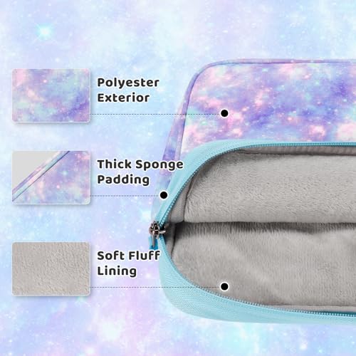 Choco Mocha Kids Tablet Sleeve Bag for Boys & Girls, (10-12.5Inch) - color: Starry Sky-purple 10inch, size: 10inch(10.5 x 8.5 x 1.3)