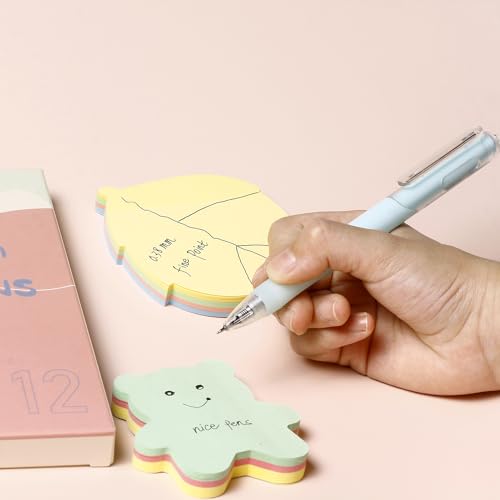 Ultra Fine Point Gel Pen 0.38mm Smooth Writing Pens,12 Pcs Black Ink Rollerball Pens For Note Taking,Cute Pens for Girls Kids