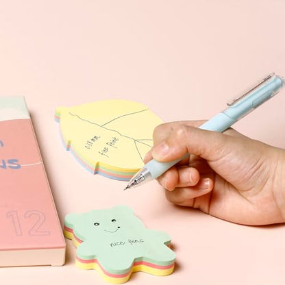 Ultra Fine Point Gel Pen 0.38mm Smooth Writing Pens,12 Pcs Black Ink Rollerball Pens For Note Taking,Cute Pens for Girls Kids