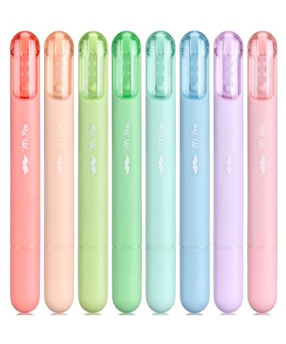 Mr. Pen- Aesthetic Highlighters, 8 Pack, Pastel Colors | Cute Highlighters Assorted Colors for Journaling, Highlighting, Underlining, Fast Dry, Back to School Supplies