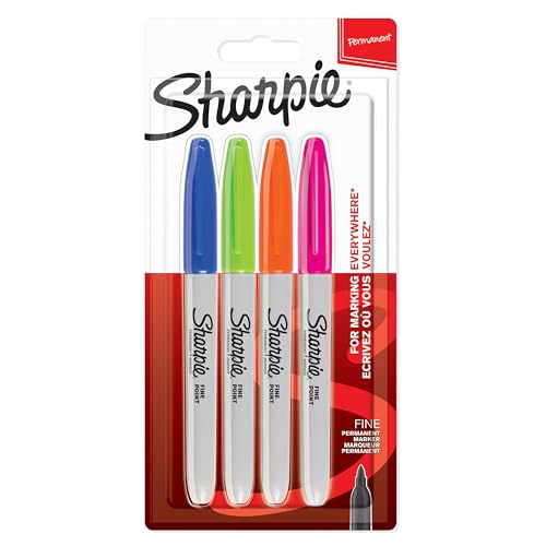 Sharpie Permanent Marker Set | Limited Edition Colour Assortment | Fine Point | 18 Count Marker Pens | Back to School Set - color: Fun colours