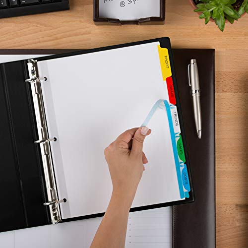 Avery Mini Binder Filler Paper for 3 Ring Binders or 7 Ring Binders, College Ruled, 5.5" x 8.5", 100 Sheets (14230) - style: 1 Pack