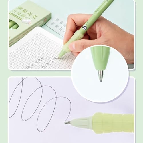 MOZXIRZ 4 Pcs Mechanical Pencils 0.5mm Cute Panda Mechanical Pencil Kawaii Cartoon Pencils School Pencil for Students Women (4Pcs Panda) - color: 4Pcs Panda