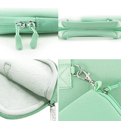 Hseok Laptop Sleeve 14 inch Case with Small Case, Compatible with MacBook Neo 14, MacBook Pro 14 M5/M4/M3/M2/M1, XPS 14 and Most 14 inch Notebooks, Neoprene Computer Handbag,L01U01 - color: L01u01, size: 14"