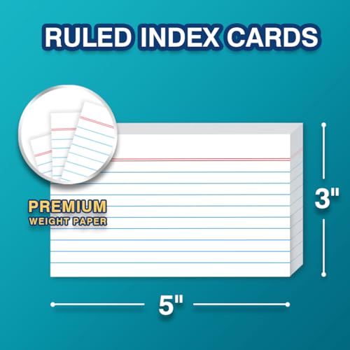 H4D 3x5 Index Card Holder with 100 Index Cards and 25 Dividers, Pale Purple | 3x5 Inch Plastic Box, Heavyweight 3x5 Index Cards, Plastic 3x5 Index Card Dividers, Snap Closure Lid - color: Light Purple, size: 3"x5"