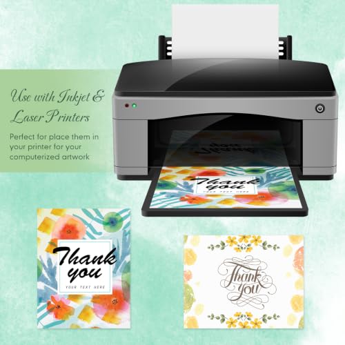Fainne 200 Sheets Translucent Vellum Paper 8.5 x 11-93GSM Printable Vellum Paper for Wedding Invitations Cards Printing Sketching Tracing Drawing Lantern Envelope
