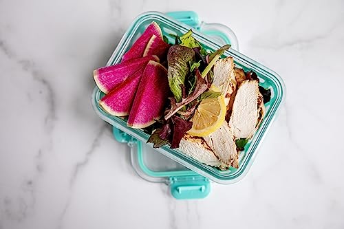 Ello Duraglass 3.4 Cup Meal Prep Sets 6Pc, 3 Pack Set- Glass Food Storage Container with Silicone Sleeve and Airtight BPA-Free Plastic Lids, Dishwasher, Microwave, and Freezer Safe, Berry - color: Mixed Berry