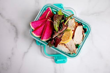 Ello Duraglass 3.4 Cup Meal Prep Sets 6Pc, 3 Pack Set- Glass Food Storage Container with Silicone Sleeve and Airtight BPA-Free Plastic Lids, Dishwasher, Microwave, and Freezer Safe, Berry - color: Mixed Berry