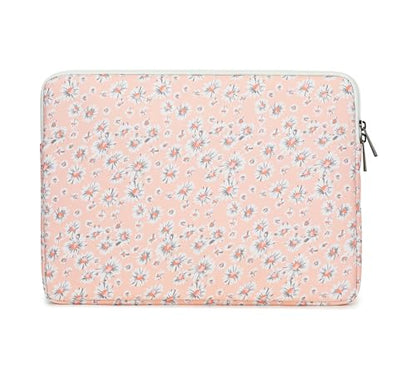 Pink Chrysanthemum Laptop Sleeve Case Bag with Pocket for MacBook Air 13 inch,iPad Pro 13 inch and 12.5 inch-13 inch Laptop - color: Pink Chrysanthemum, size: 12.5 inch-13.5 inch