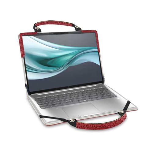 Laptop Case Cover Sleeve for HP Chromebook 14A 14a-naXXXX 14a-na0226nr 14at-na100 14a-na1097nr with Portable Bag with Bag Handle,Red - color: Red