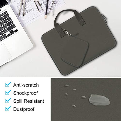 11.6 12.9 13 inch Elastic Laptop Sleeve with Small Case Compatible with 13 inch MacBook Neo Air Pro M5/M4/M3/M2/M1, iPad 13 12.9, XPS 13 and Most 11.6 12.9 13 inch Notebooks Tablets,D02G01 - color: D02g01, size: 11.6"-13"