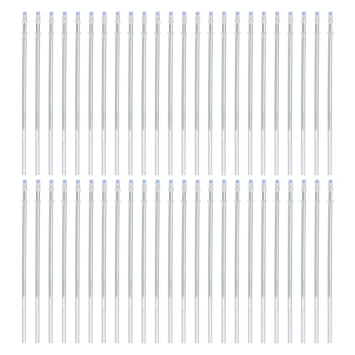 PATIKIL 0.8mm Gel Pens Refills, 48 Pack Gel Pens Metallic Ink Medium Point Colored Refill Set for Adults Coloring Books Journaling Scrapbooking Art Drawing, Silver - color: Silver