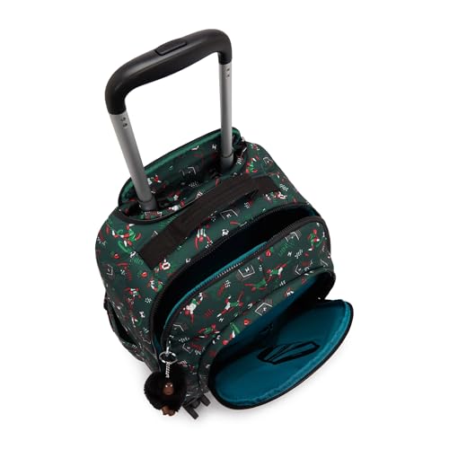 Kipling New Zea Printed 15" Laptop Rolling Backpack - color: Soccer Print