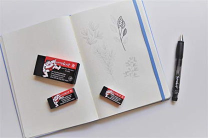 SAKURA 50280 SumoGrip 0.9-mm Pencil with Eraser, Clear - color: Clear