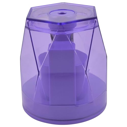 Westcott iPoint® GEM Battery Pencil Sharpener, Purple (00576) - color: Purple