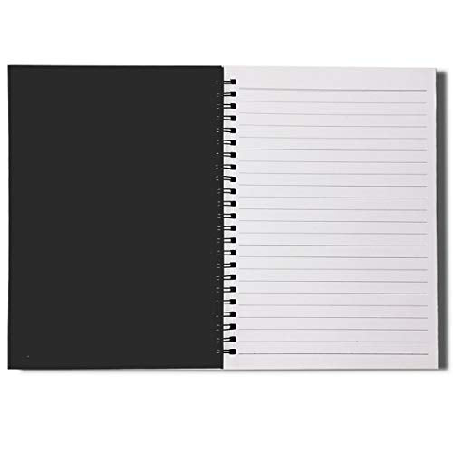 Twinkle Spiral Notebook, College Ruled Notebook, Thick Paper 1 Subject, 3 Pack, 60 Sheets, 6''*8'' (Line, Black) - color: Line Black