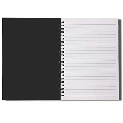 Twinkle Spiral Notebook, College Ruled Notebook, Thick Paper 1 Subject, 3 Pack, 60 Sheets, 6''*8'' (Line, Black) - color: Line Black