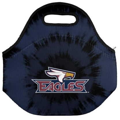 Campus Lab Texas A&M University Tie-Dye Soft Neoprene Lunch Bag, Insulated - color: A&M–Texarkana Eagles