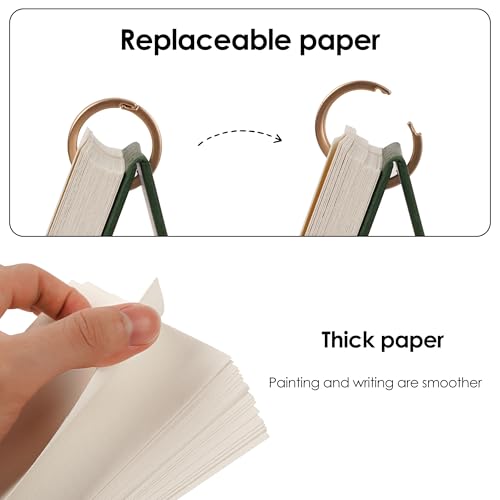 DIY Cover Sketchbook, Mini Sketchbook for Drawing, Blank Desk Calendar Sketch Book, Oil Pastel Hand-Painted 3D Book, for Note Taking, Painting, Study Work, Projects, Recipe Cards (1Pcs) - color: Sketchbook