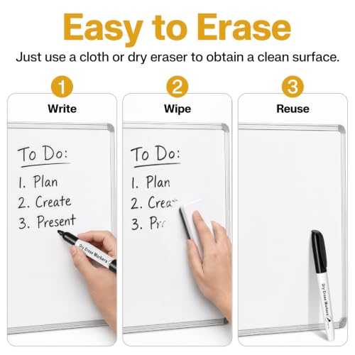 Jumlys 168 Pack Black Dry Erase Markers Fine Tip Bulk, Low Odor Ink | Non-Toxic, Quick-Drying, Easy to Erase from Whiteboards, Ideal for Classrooms, Offices and Home