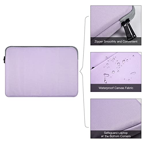 16 Inch Laptop Sleeve Case for 16 Inch HP Lenovo ASUS Acer Dell/Lenovo Yoga 7i/ HP Pavilion Envy/Acer Swift/ASUS Vivobook/Dell Computer Bag, Purple - color: Purple, size: 15.6 Inch