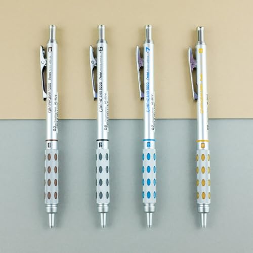 Pentel Graph Gear 1000 Automatic Drafting Pencil, 0.7mm Lead Size, Blue Barrel, 1 Each (PG1017C) - color: 1 Pack, style: 0.7mm
