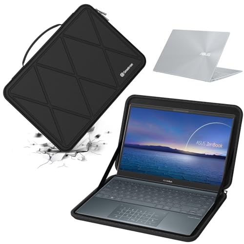 Smatree Hard EVA Protective Sleeve Case Compatible for 13.3 inch ASUS Zenbook 13 OLED (UX325), for 14 inch Lenovo Yoga Slim 9i Copilot+PC, Waterproof and Anti-Shock Bag (X8022) - color: X Series-Black, size: For 13.3 inch ASUS Zenbook 13 OLED UX325(X8022)