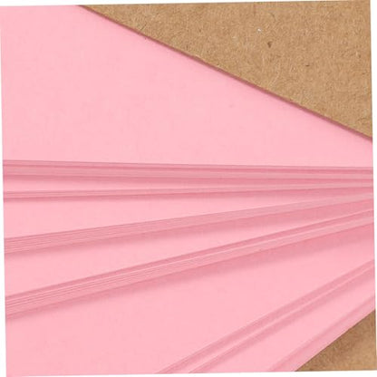 SHERCHPRY 50sheets Blank Learning Flash Cards with Binder Rings Memo Cards for Note-taking and Study for Students Office Use and Diy Projects
