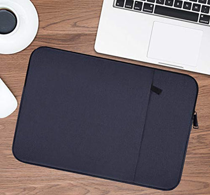 17-17.3 Inch Laptop Sleeve Bag for HP Pavilion 17.3/HP Envy 17.3, Dell Inspiron 17, LG Gram 17.3, Lenovo Ideapad 17.3, MSI GS75/MSI GE75 17.3, Acer Asus and Most 17-17.3 Inch Laptops - color: Navy Blue