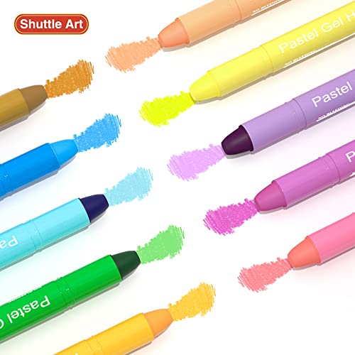Shuttle Art 10 Pastel Colors Gel Highlighters,Bible Highlighters,No Bleed Through, Bible Journaling Supplies,Great for Journaling, Highlighting and Studying - color: 10 Pastel Colors