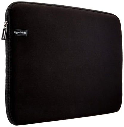 Amazon Basics 17.3-inch Laptop Sleeve, Protective Carrying Case with Zipper for Computer Protection, Black - size: 17.3 Inch