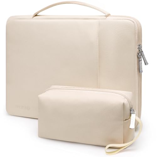HYZUO 17-17.3 Inch Laptop Case Sleeve Bag for Dell/HP/Lenovo/ASUS,Sand | for 17" 17.3" Dell/HP/Lenovo/ASUS/Acer/LG/MALLRACE/MSI Gaming Laptop/Razer Blade 17/18, Briefcase for 16.5"-17.5" Monitor - color: Sand, size: 17-17.3 Inch