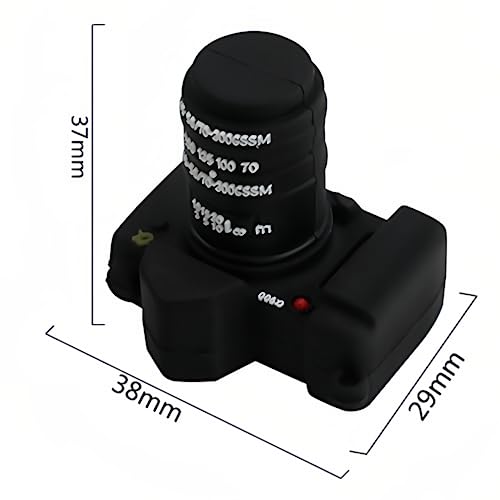 128GB Cartoon Lovely Camera USB Flash Drive Cute Novelty Memory Stick - color: Camera, size: 128GB