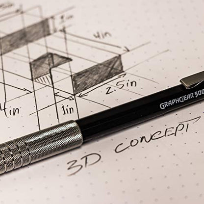 Pentel Graph Gear 500 Automatic Drafting Pencil, 0.7mm, Blue Barrel, 1 Pack (PG527BP) - style: 0.7mm