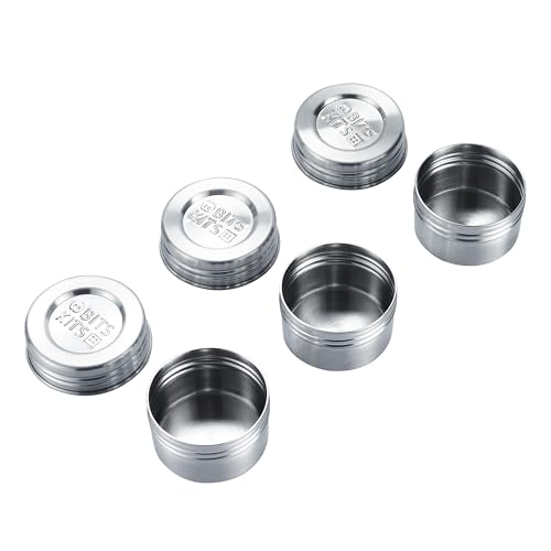 Bits Kits Stainless Steel Reusable Condiment and Snack Containers, Set of 3 - style: 3 Condiment Cups