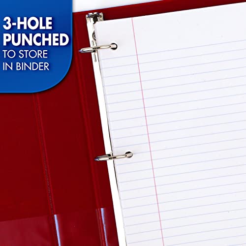 Mead Loose Leaf Paper, 3 Pack, Notebook Paper, College Ruled Filler Paper, Standard, 8 x 10.5, 200 Sheets per Pack (73185) - size: Pack of 3
