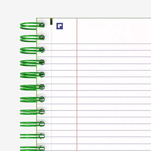 Hamelin, Spiral Notebook, 8x10in, College Ruled, Hardcover, 75shts/150 Pages, 1 Subject Notebook, EMERALD Green - color: EMERALD Green