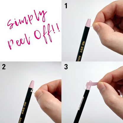 Dermatograph Grease Pencils Set of 12, China Markers, Yellow & Green | Suitable for Identification, Layouts, Crafts and DIY Projects on Glass, Metal, Plastic, Wood and Various Materials - color: Yellow & Green