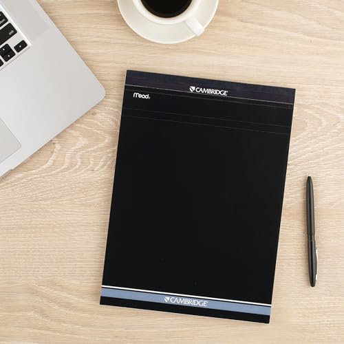 Cambridge Business Notebook, Quad Ruled Paper, 8-1/2" x 11", 70 Sheets, Wirebound, Ivory Paper (06194) - size: 1 Pack