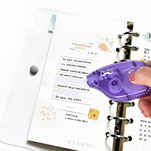Mr. Pen- Correction Tapes, 7 Pack, 0.2" x 393", White Correction Tape Set | for Quick Corrections, Office and School Supplies