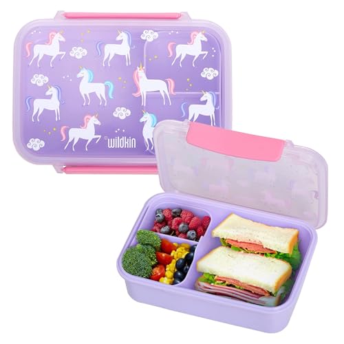 Wildkin Reusable Food Container for Kids – Airtight, Leak Resistant, Dishwasher Safe - Unicorn