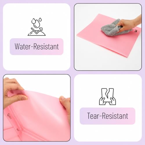 Mr. Pen- Plastic Folders with Pockets and Prongs, 5 Pack, Letter Size | Flexible Plastic Folders with Prongs - color: Bright Colors, size: 5 Pack