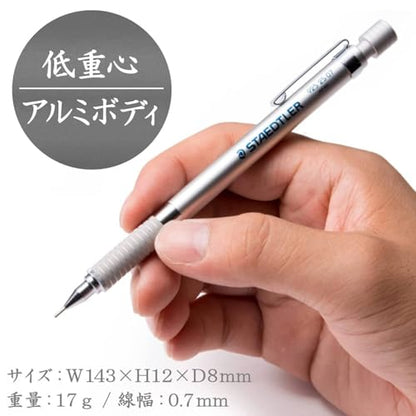 Staedtler 0.7mm Mechanical Pencil Silver Series (925 25-07) - style: 0.7mm