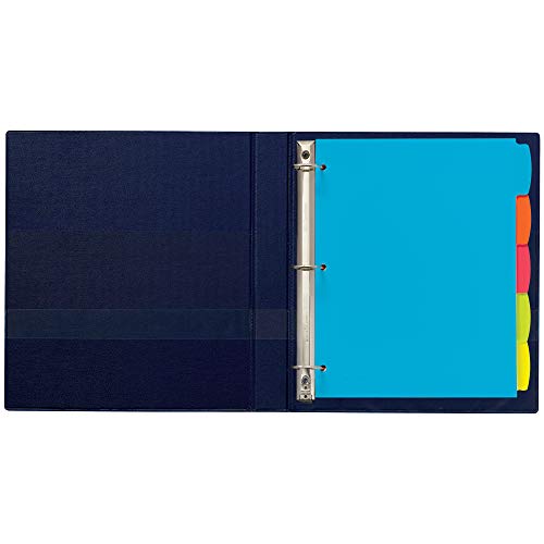 Avery Big Tab Write & Erase Durable Plastic Dividers, 5-Tab Set, Multicolor Brights, 3 Sets (21212) - size: 5 tab, style: 3 Sets