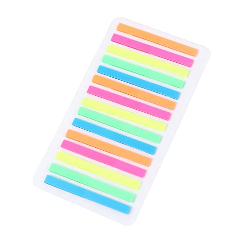 Reading Highlight Sticker School Supplies 300pcs Index Tabs Flags Student Page Marker Fluorescent(Fluorescent) - color: Style a