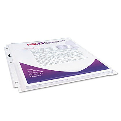 Avery 74171 Sheet Protectors, Top Load, 11-Inch x8-1/2-Inch, 25/PK, Diamond Clear